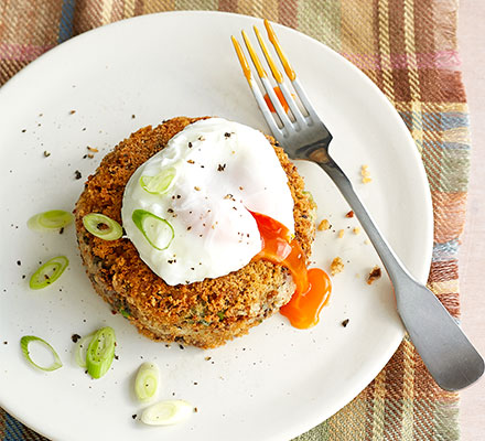 Haggis potato cakes