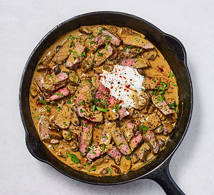 Next level beef stroganoff