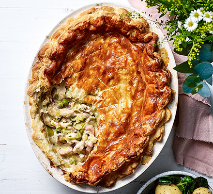 Spring chicken pot pie