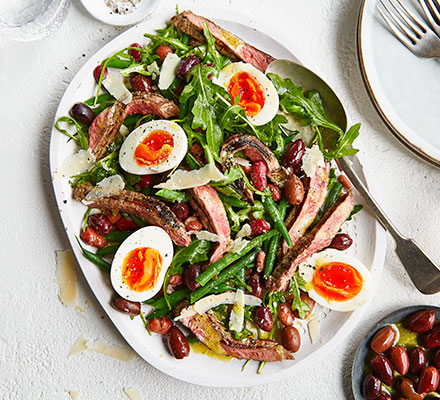 Steak & bean niçoise