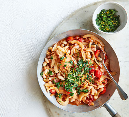 Cannellini bean & fennel ragu