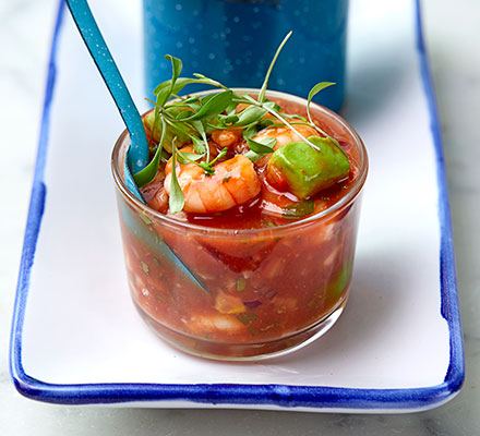 Mexican seafood cocktail