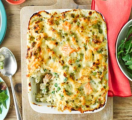 Fish pie mac ’n’ cheese