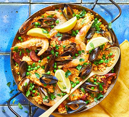 Paella mixta