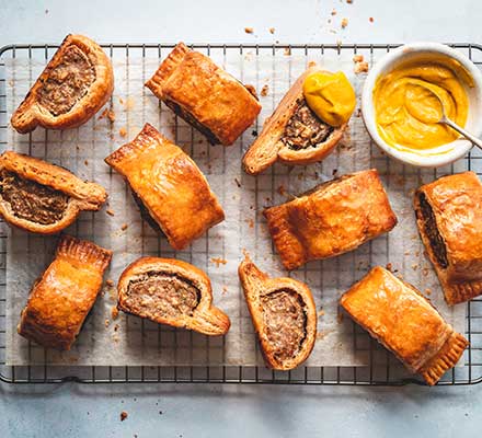 Next level sausage rolls