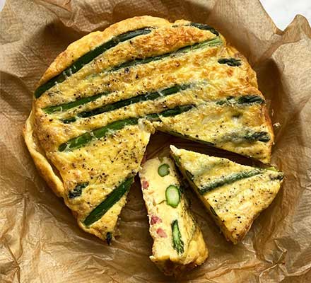 Crust-less quiche