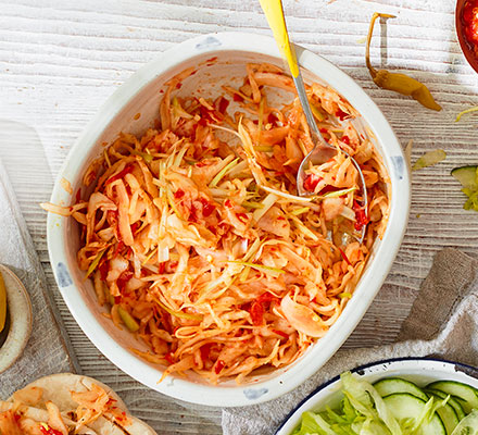 Cabbage & chilli slaw