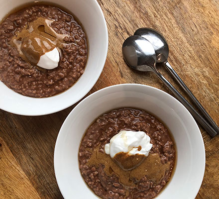 Chocolate porridge