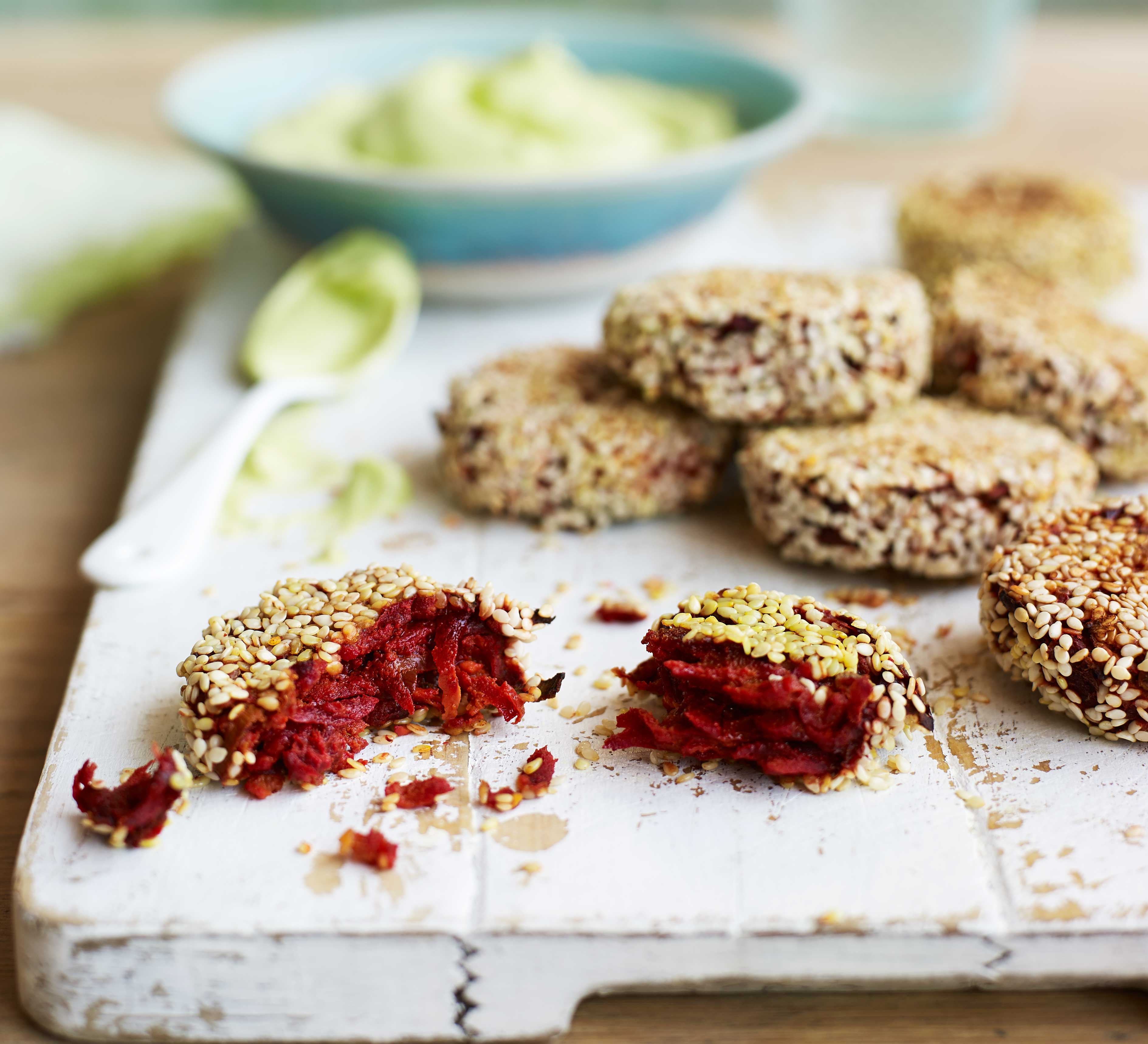 Beetroot patties