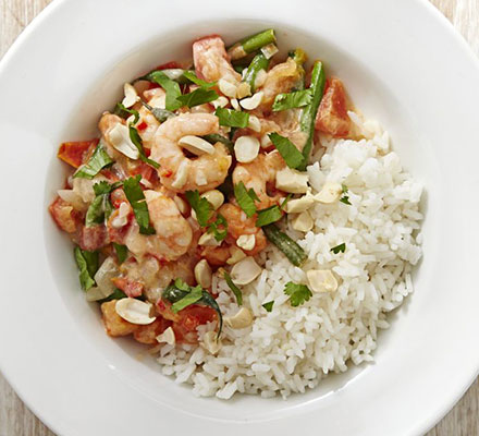 Brazilian prawn & coconut stew