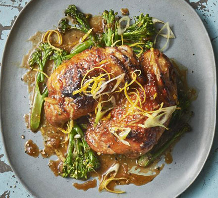 Chinese-style lemon marmalade chicken