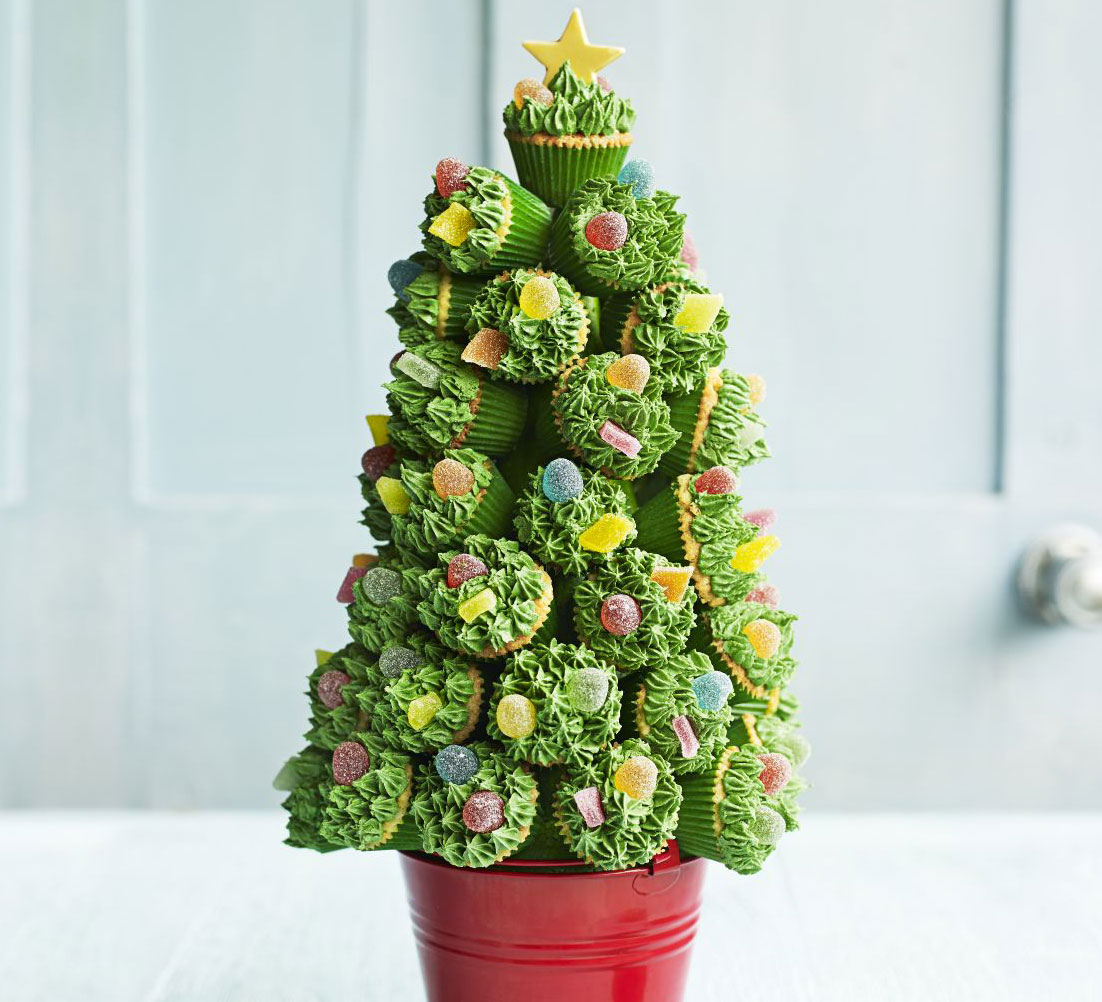 Cupcake Christmas tree