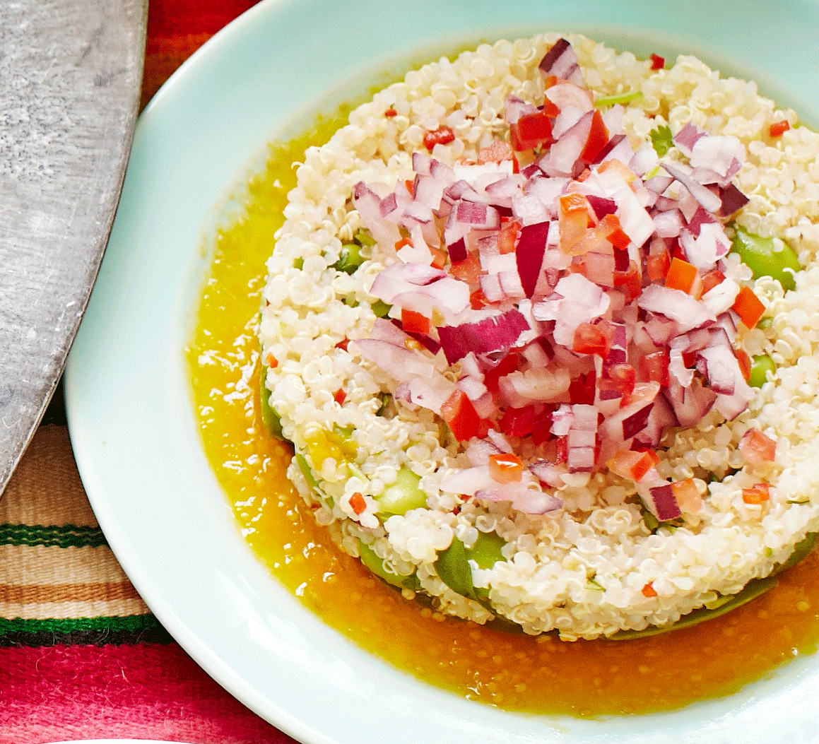 Ensalada Sierra (Andean quinoa salad)