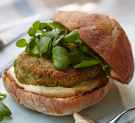 Falafel burgers