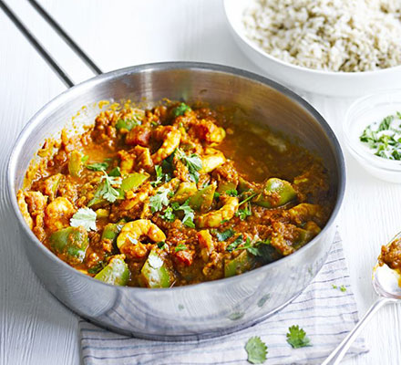 Prawn jalfrezi