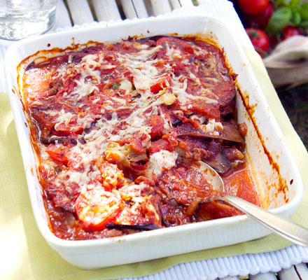 Lighter aubergine Parmigiana