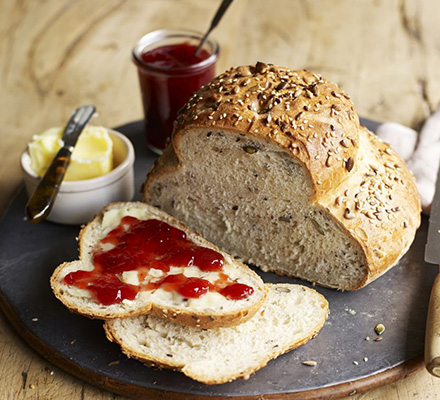 Seed & grain cottage loaf