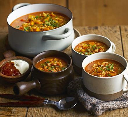 Chunky butternut mulligatawny