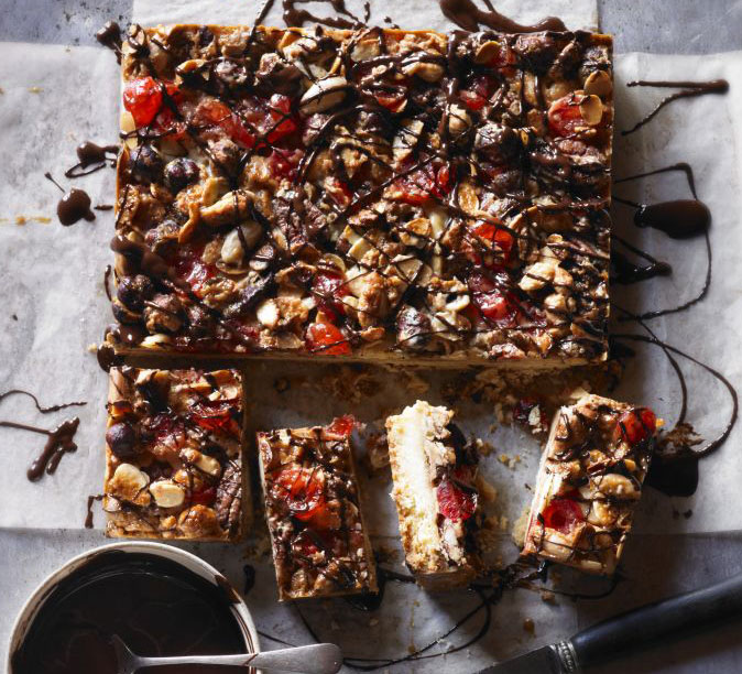 Nutty Florentine bars