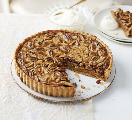 New England pecan pie