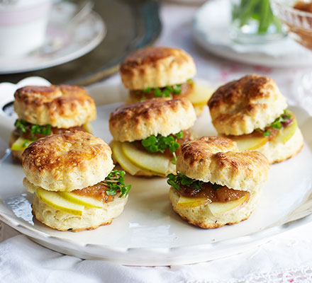 Ploughman’s scones