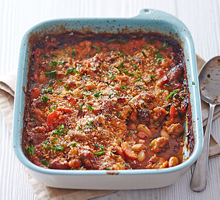 Pork cassoulet