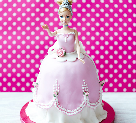 Pretty princess cake