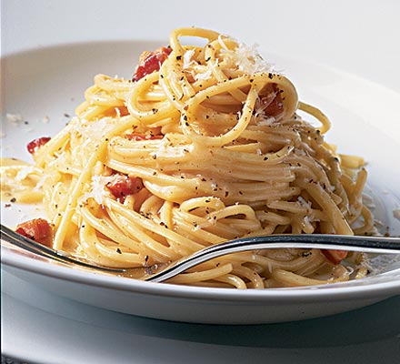 Ultimate spaghetti carbonara recipe