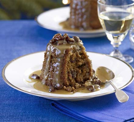 Rum & raisin puddings