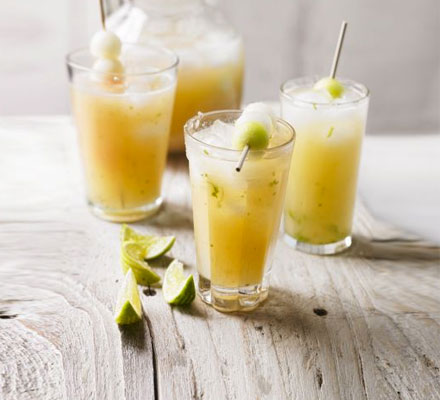 Melon spritzers