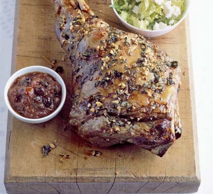 Greek roast lamb