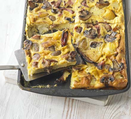 Full English frittata