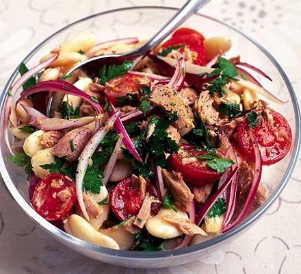 Tuna & butterbean salad