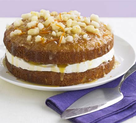 Orange drizzle cake