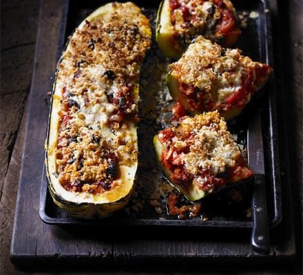 Spanish stuffed marrow