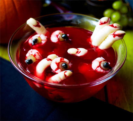 Scary Halloween jelly