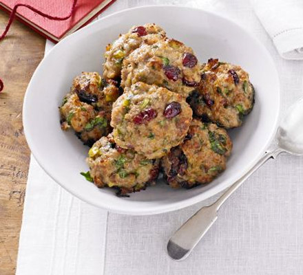 Cherry & pistachio stuffing