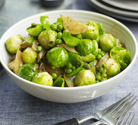 Buttery sage & onion sprouts