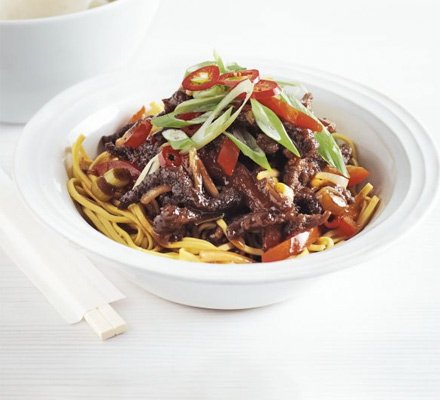 Crispy chilli beef