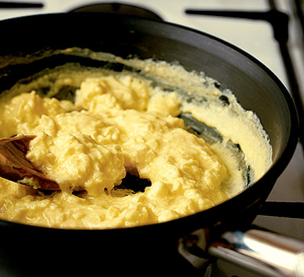 Perfect scrambled eggs recipe