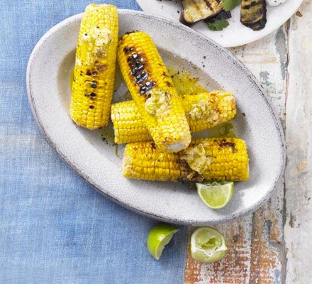 Mexican corn on the cob