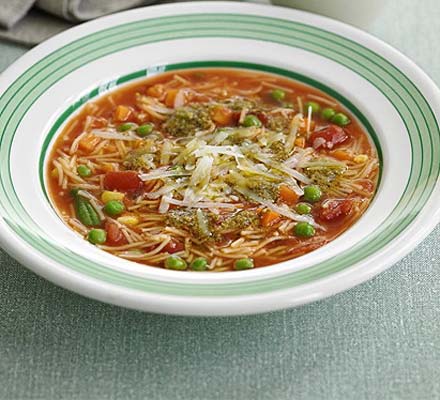 Minestrone in minutes