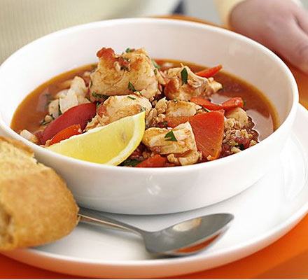 Spicy fish stew