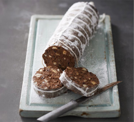 Prosecco chocolate salami