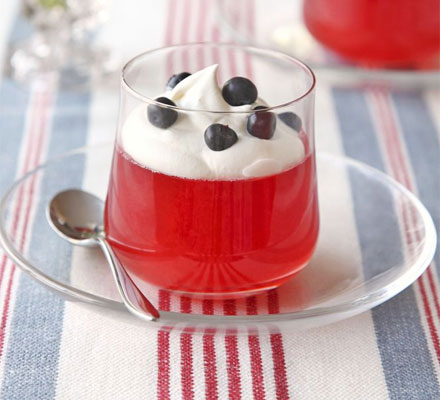 Red, white & blue jellies