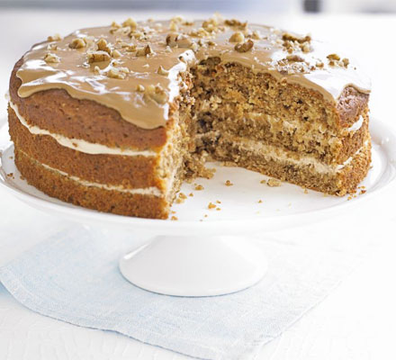 The ultimate makeover: Coffee walnut cake