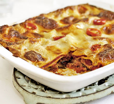 Roasted vegetable lasagne