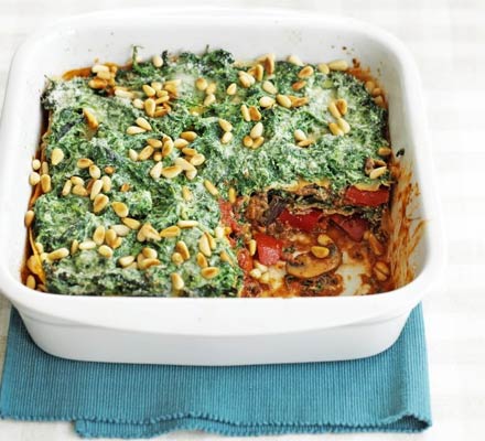 Five-veg lasagne