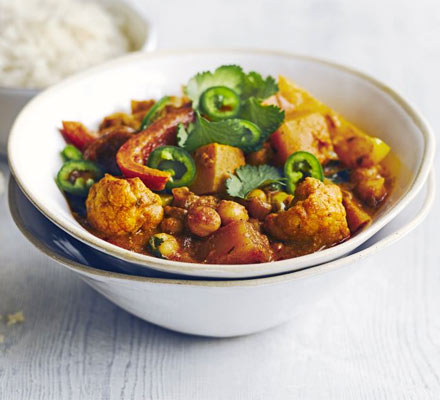 Vegetable jalfrezi