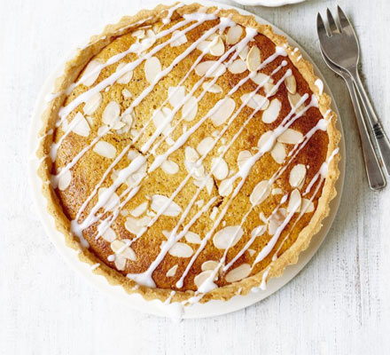 Lighter Bakewell tart